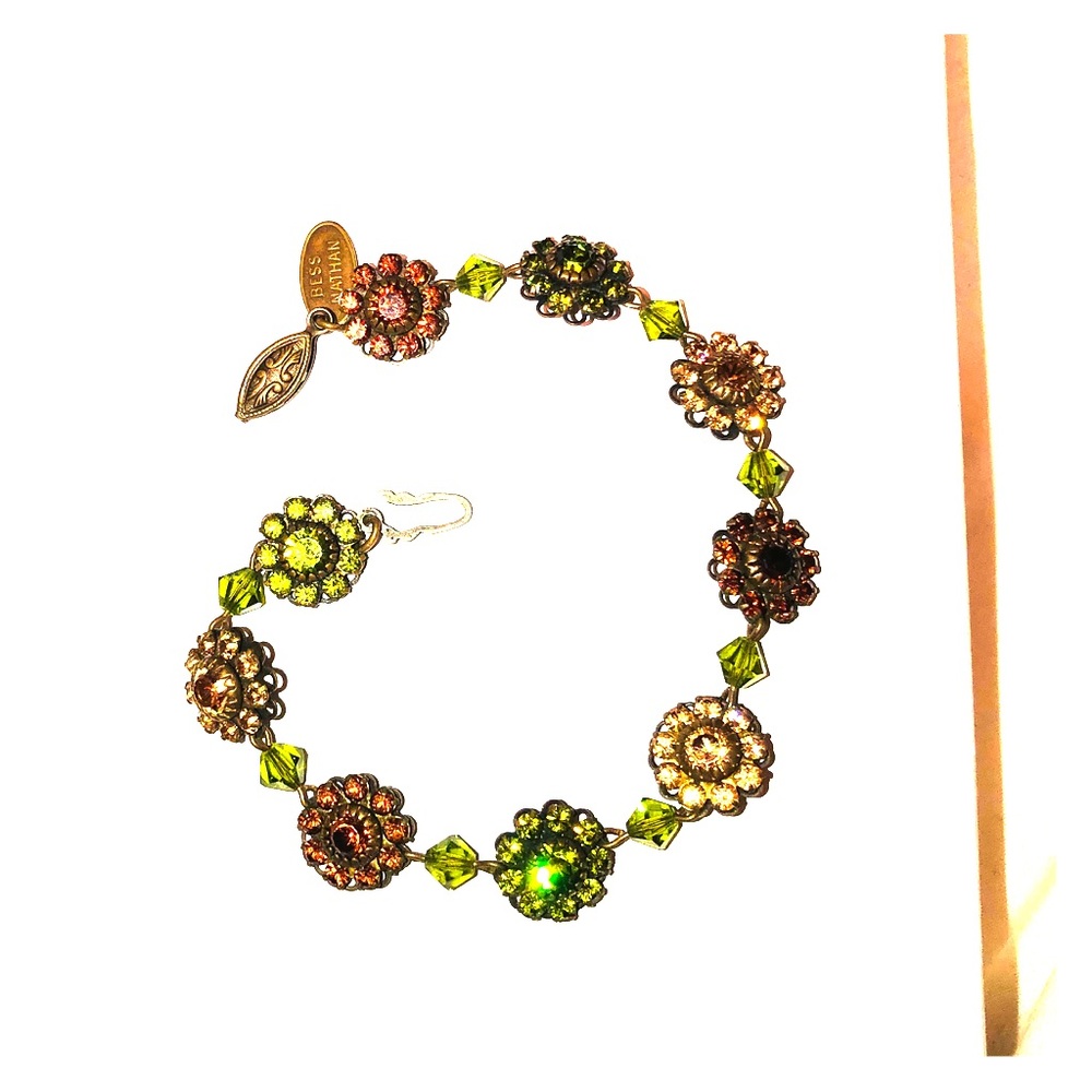 Bess Nathan Liz Palacios Bracelet Floret Green Mix